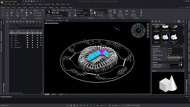 نرم افزار DraftSight