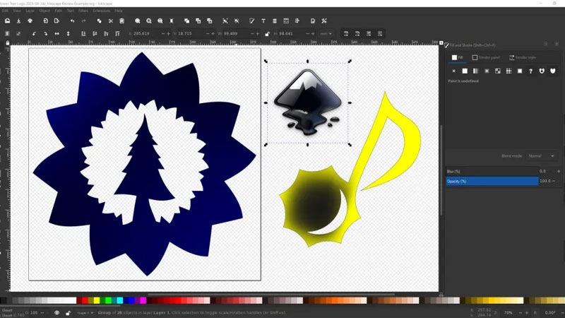 نرم افزار Inkscape